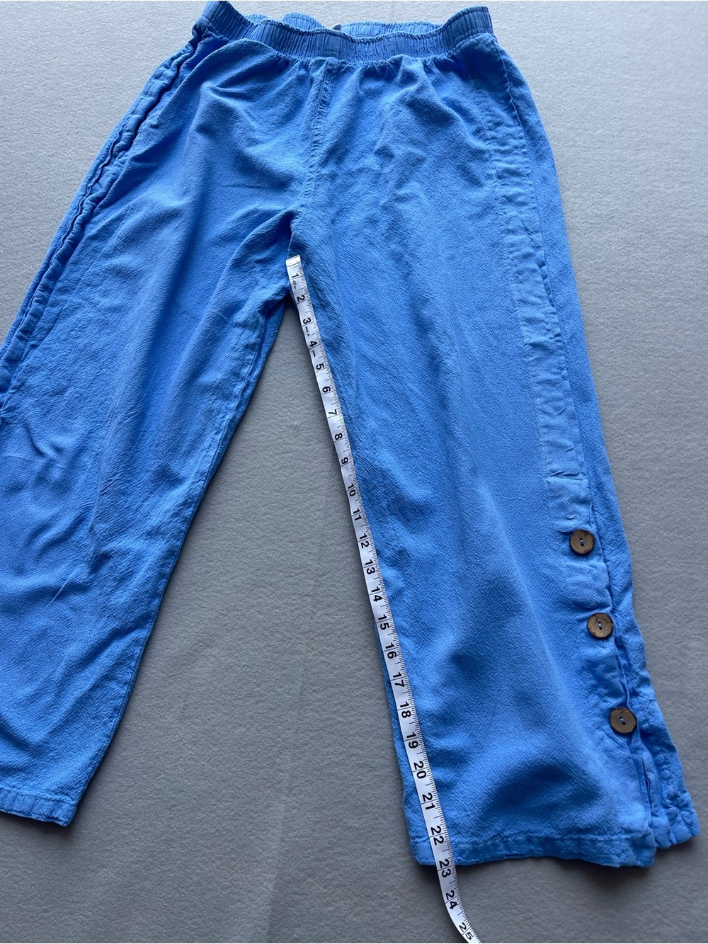 Sea Breeze of California Women L Top & M Bottom Set Made in USA Boho 100% Cotton - Picture 3 of 12